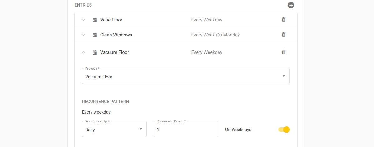 ProcessPlanRecurrencePattern