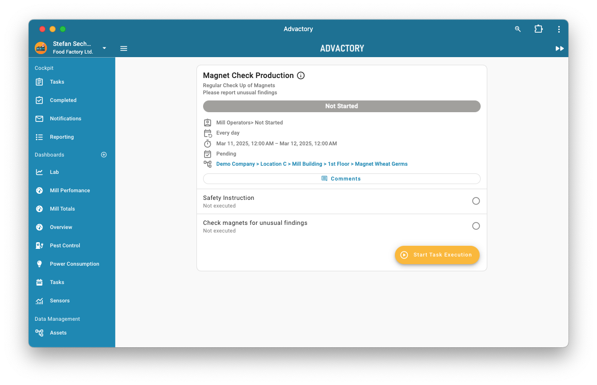 Process Execution Preview