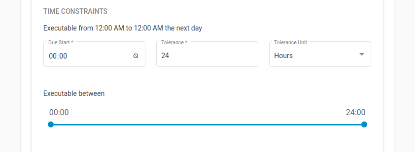ProcessPlanTimeConstraints